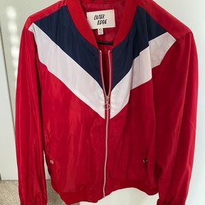 Outer Edge Zip Up Bomber